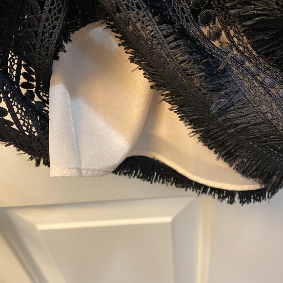 J.Crew Black Fringe Lace Dress - Picture 5 of 9